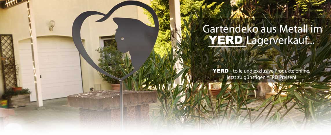  Deko  , Gartendeko, Metall, Rottenecker,