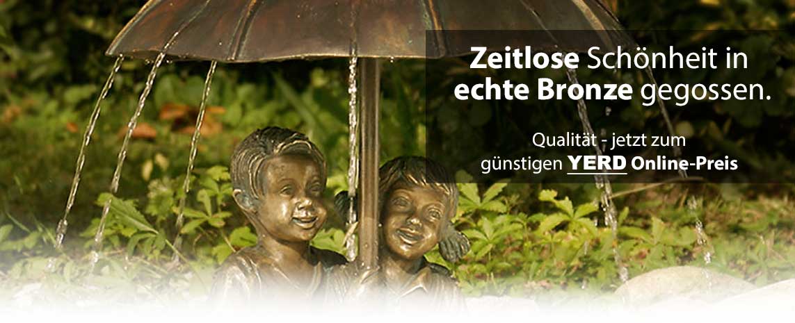  Bronze Wasserspiele, Brunnen und Wasserausläufe 