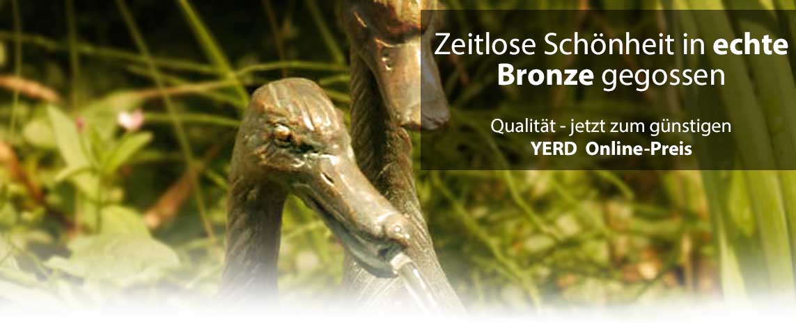 YERD Bronze Tierfiguren Garten