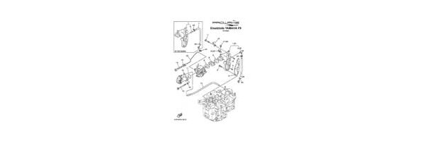 YAMAHA Außenborder F9.9 Einlass