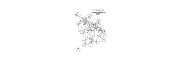 YAMAHA Außenborder F9.9 Halterung 1