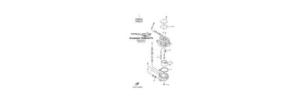 YAMAHA Außenborder F9.9 Reparaturkit 2