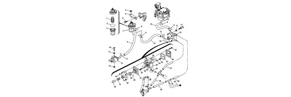 Parsun F15(A) Kraftstoffsystem