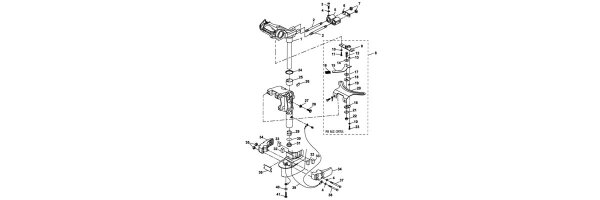 Parsun F15(A) Motorhalterung II