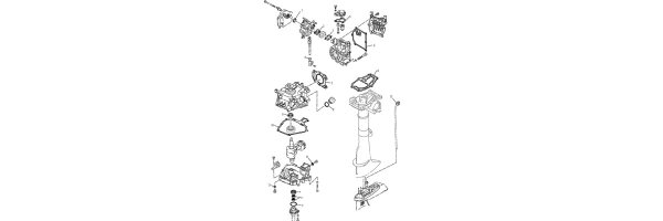 Parsun F2,6 Motorblock