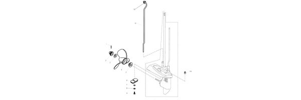 Parsun F4/F5 Propeller
