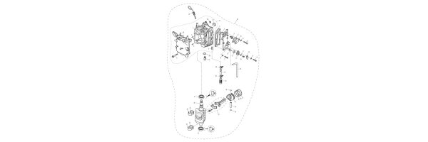 Parsun F9.8 Reparaturset (Motor)