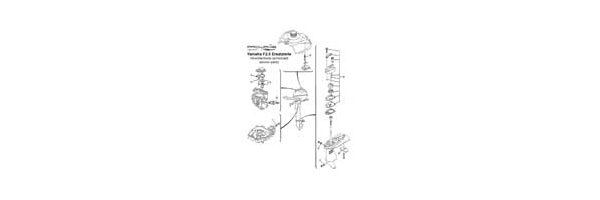 YAMAHA Außenborder F2.5 Verschleissteile