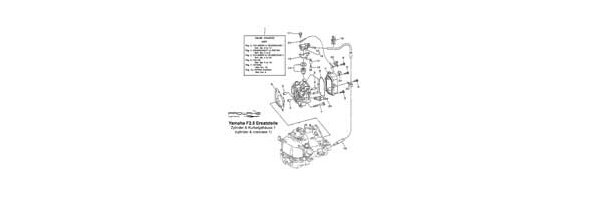 YAMAHA Außenborder F2.5 Zylinder+Kurbelwelle 1
