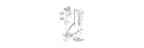 YAMAHA Außenborder F2.5 Reparaturkit 3