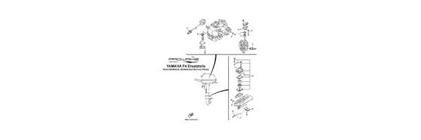 YAMAHA Außenborder F4 Verschleißteile