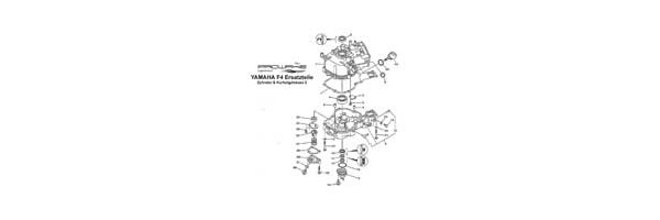 YAMAHA Außenborder F4 Zylinder+Kurbelgehäuse2