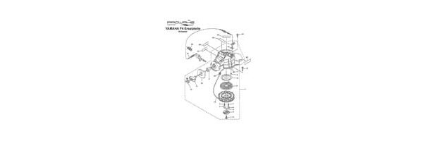 YAMAHA Außenborder F4 Anlasser