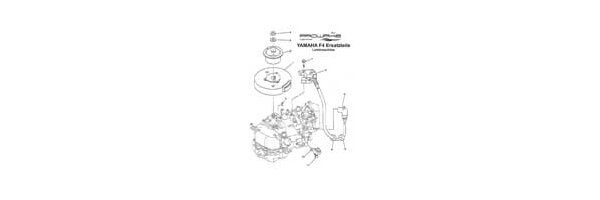 YAMAHA Außenborder F4 Lichtmaschine