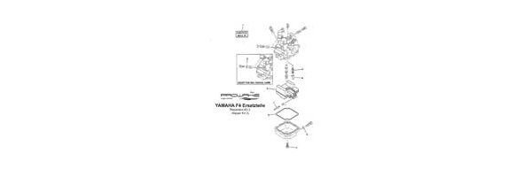 YAMAHA Außenborder F4 Reparaturkit 2