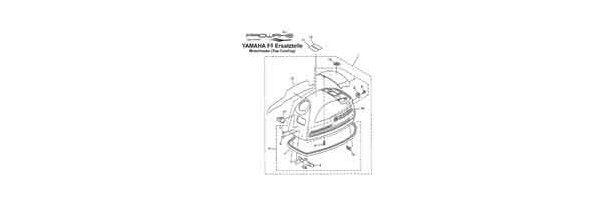 YAMAHA Außenborder F5 Motorhaube