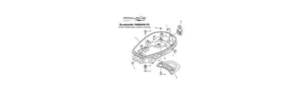 YAMAHA Außenborder F5 Untere Motorabdeckung