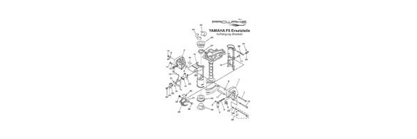 YAMAHA Außenborder F6 Halterung