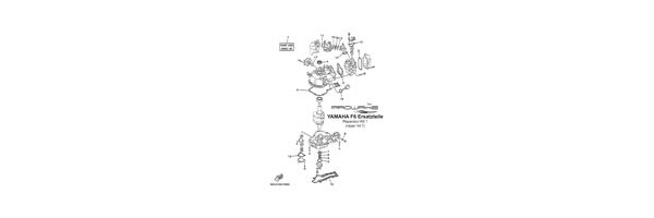 YAMAHA Außenborder F6 Reparaturkit 1
