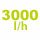 3000 l/h