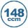 148 ccm