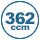 362 ccm