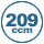 209 ccm
