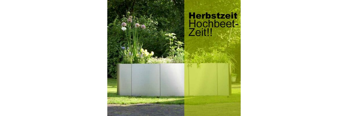 Der Frühling ist die zweit-beste Jahreszeit um ein Hochbeet zu bauen oder zu befüllen - Der Frühling ist die zweit-beste Jahreszeit ein Hochbeet zu bauen