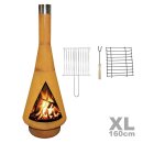 Terrassenfeuer / Grillkamin: YERD Gartenkamin mit...