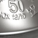 Edelstahlkanne 50 Liter Inhalt,  gebördelt, Hochglanz, Getränkefass  für Lebensmittel, Made in EU