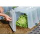 SUNNY Endkappen-Set (2 Stück), für Garantia Frühbeet Pflanztunnel aus Kunststoff