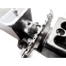 Professionelles Sägeketten-Reparaturgerät: manuelles  Tecomec  Entniet und Vernietgerät für Sägeketten