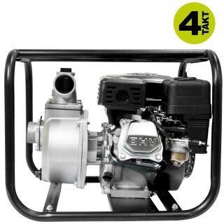 YERD  Hochwasser-Pumpe / Bewässerungs-Pumpe / Wasserpumpe Garten: TKB50  mit 2" Zoll Anschluss (!) /  Wasserpumpe Benzin, selbstansaugend, 4 kW / 5,5 PS, 4-Takt OHV Motor, die leistungsstarke "Feuerwehrpumpe"  für jede Situation...