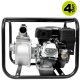 YERD  Hochwasser-Pumpe / Bewässerungs-Pumpe / Wasserpumpe Garten: TKB50  mit 2" Zoll Anschluss (!) /  Wasserpumpe Benzin, selbstansaugend, 4 kW / 5,5 PS, 4-Takt OHV Motor, die leistungsstarke "Feuerwehrpumpe"  für jede Situation...