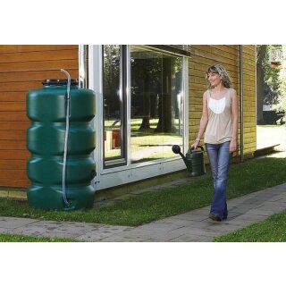 Details:   Graf Garantia Regenwasser Gartentank 1000 Liter, grün, eckig, Made in Germany (Versand kostenfrei*) / Gartentank,Regentank,Regentonne,Regenwasserbehälter 
