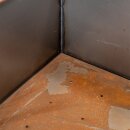 Hochbeet Metall: Pflanz-Container  "Dominus" 100x100cm Höhe 80cm  Materialstärke 3 mm (!), mit Bodenlochblech, Versand kostenfrei*