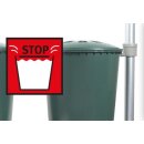Regensammler / Regendieb: Füllautomat GRAF Garantia de luxe in grau - GRAF Garantia 503015, Regenwasser-Sammler für Regen vom Dach - Zapfe jetzt einfach Wasser aus deiner Regenrinne bzw. dem Fallrohr!