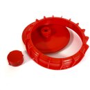 Graf Getränkefass / Mostfass: 100 Liter Fass oval (Kunststofffass rechteckig, mit Schraubdeckel), Bierfass, Gärfass, Weinfass