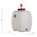 Kunststofffass: Graf Getränke-Fass 500 Liter oval / rechteckig (versandkostenfrei)*
