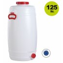 Graf Getränke-Fass 125 Liter rund (Kunststofffass)