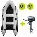 Schlauchboot mit Motor: RIB280 PRO AQUAPARX  Schlauchboot...