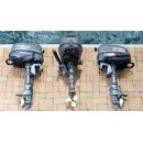 SET-ANGEBOT:  AQUAPARX Schlauchboot mit Motor: RIB280 PRO White - 280cm lang - ideal für 3-4 Personen und Yamaha Außenbordmotor F5AMHS