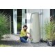 Graf Elegance, moderner Regenwasser-Wandtank 400 Liter in Sandbeige, Made in Germany