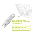Der bewährte PROFI Rollsammler für Äpfel: YERD - original Roll-In Large (NEU v2022) /  Apfelsammler  - erspare dir jetzt das mühsame Aufsammeln von Äpfeln!
