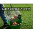 Der bewährte PROFI Rollsammler für Walnüsse: YERD - original Roll-In Medium (NEU v2022)  / Walnuss-Sammler - erspare dir das mühsame aufsammeln von Walnüssen!