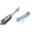 Anker und Leinen Set 3,2 kg