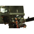 Parsun Außenbordmotor F6 ABMS mit Kraftstofftank, Kraftstoffanschluss und Schlauch mit Pumpball