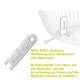 SET Profi Fallobstsammler: YERD Roll-In Large (v2022) Apfelsammler / Rollsammler  +  Stiel,  als Set-Angebot