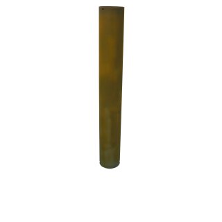 Rauchabzug Rohr-Verlängerung für YERD Denver Gartenkamin / Ofenrohr 70cm, Durchmesser ca. 14cm, Cortenstahl