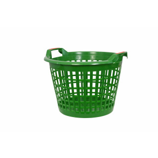 Kunststoffkorb, Inhalt 25 Liter Volumen, grün